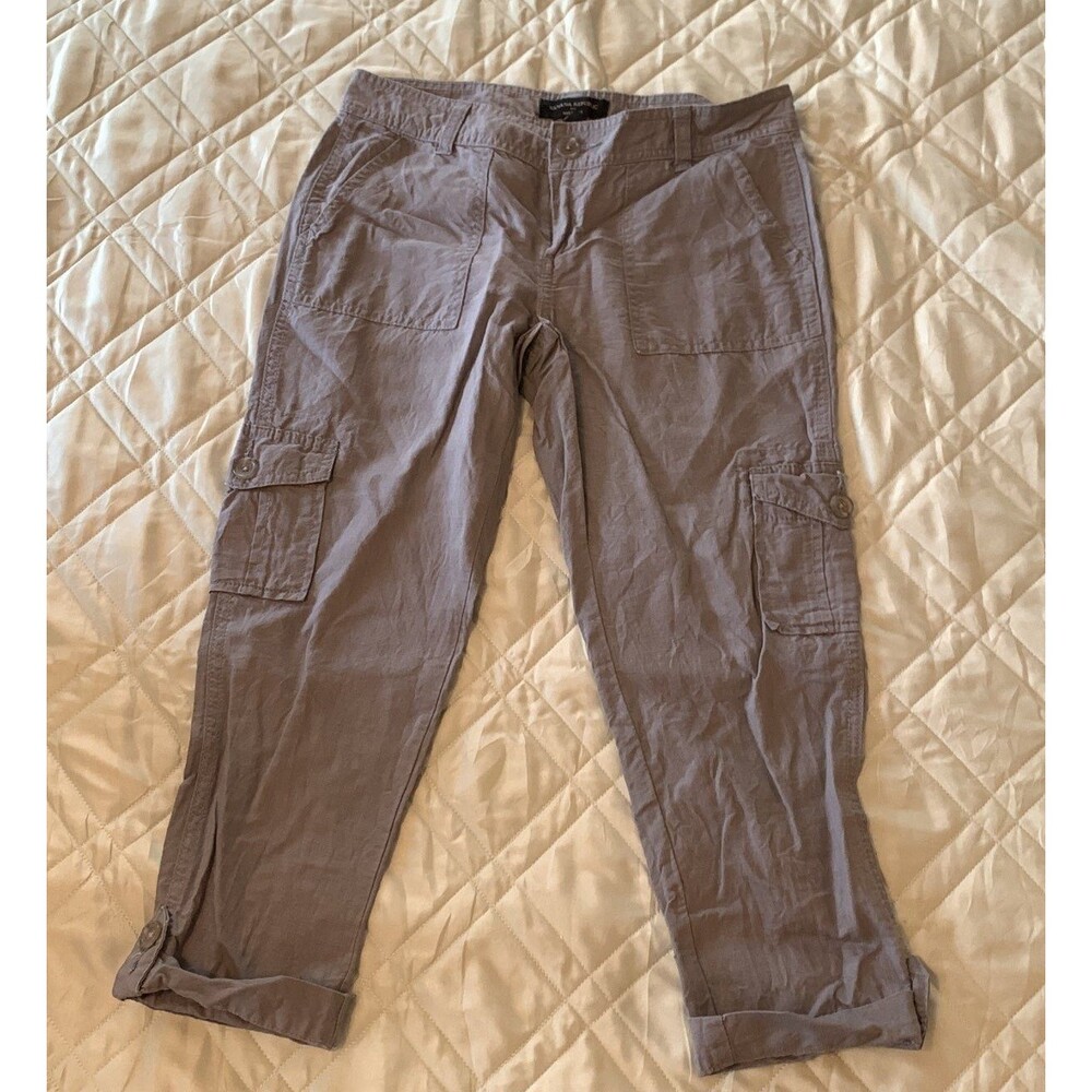Banana Republic capri pants size 0P- grey